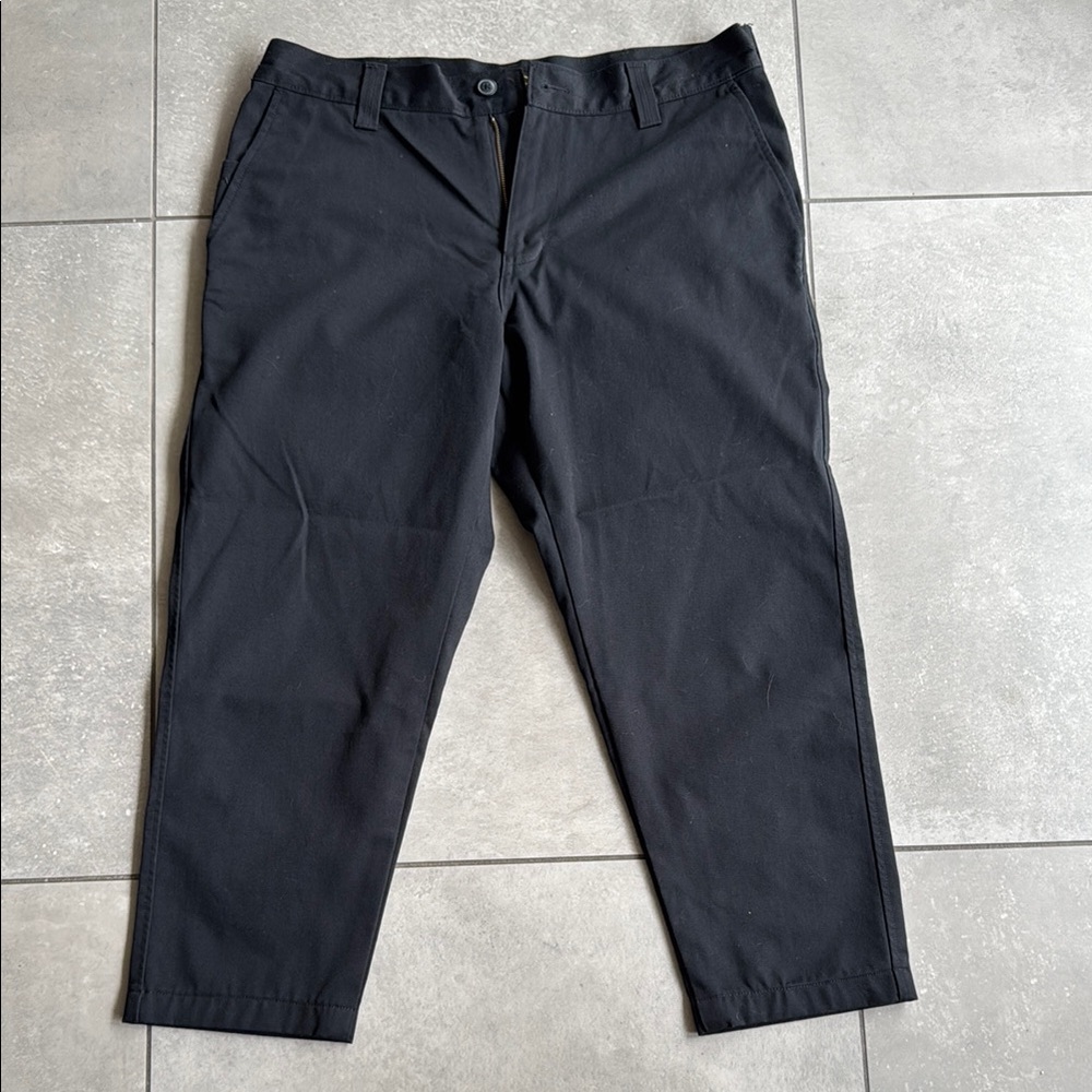 RVCA Tapered Chino Pants Black *Altered* (NWOT)